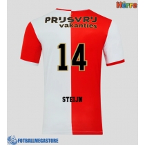 Fotballdrakt Herre Feyenoord Sem Steijn #14 Hjemmedrakt 2025-26 Kortermet